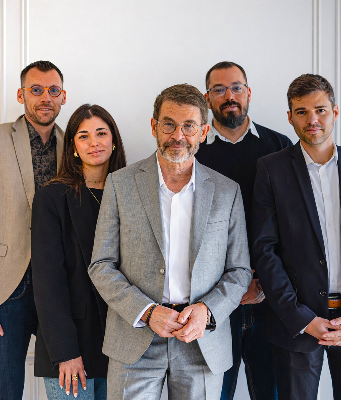 Alain Fournier et son équipe